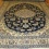 Perzische tapijt nain met zijde in uitverkoop