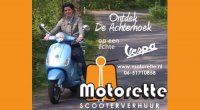 Vespa snor scooter verhuur Motorette