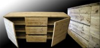 Design dressoir van steigerhout, steigerplanken of