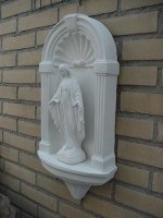 Maria madonna in kapel. ( 2092