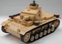 Radiografische tank Tauch Panzer III 1:16
