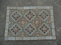 Oude,antieke tegels,vloertegels,cementtegels,vloer G17