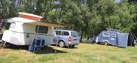 Kleine camping in Frankrijk