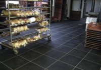 PVC vloeistofdichte vloeren voor voedselverwerkers antislip