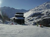 Wintersport les Menuires: 4/5 pers. appartement