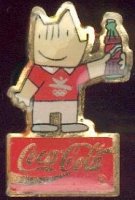 Coca-Cola Music & Sport pins x