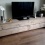 Zwevend hangend tv-meubel steigerhout steigerhouten tv-k