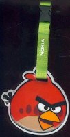 Angry Birds: bagagelabel van Nokia