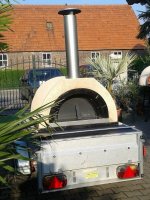 AMALFI FAMILY pizza-oven/tuinoven/ op aanhangwagen TE
