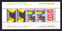 Kinderzegels 1986 Blok met envelop en