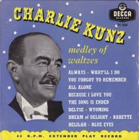 Charlie Kunz Medley of Waltzes EP
