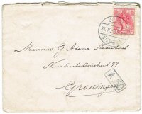 Twee brieven 1915-16 van Gouda naar