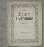 Muziekpapier Negro Spirituals