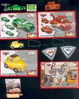 Disney Pixar Cars: figuur x 8