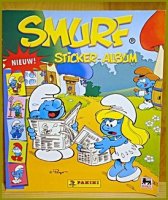 Smurf Panini sticker-album (NL) van 2008