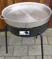 Barbecue braadpan RVS 70 cm bbq