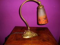 Art Deco Table Lamp Degue France