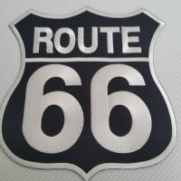Badge groot Route 66 , Sword