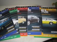 Opel collection folders magazines
