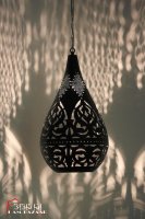 Design hanglamp mat zwart 