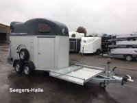 Cheval Hippomobile, 2-paards trailer met koetsenframe