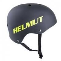  Zwart helm (Helmut) + Fluorescerend