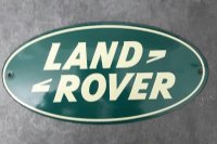 Emaille reclame bord Land Rover garage