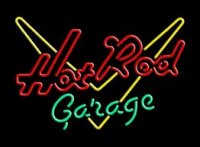 Hot Rod Garage neon reclame verlichting
