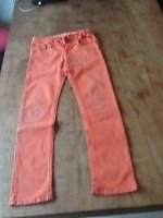 Oranje Cars spijkerbroek maat 176 (16)
