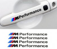 Set M performance stickers voor tuning