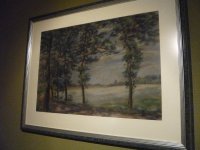 August Oppenberg 1896-1971 landschap 93x75cm