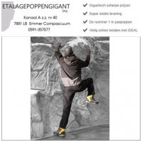 Etalagepoppen - Mannequins in model Bergklim