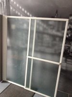 Badscherm hefbaar wit-mat glas-NIEUW-140x123-Koopje