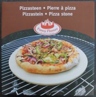 Ronde pizzasteen 30cm van Esschert Design
