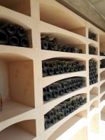Elegance modulair stenen wijnrek NIEUW