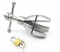 Anal Spreader Buttplug  metaal.