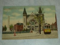 \'s-Gravenhage Regentesseplein Naald Tram en kerk