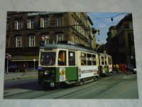 GVB electric tramcar 218 at Jakominiplatz