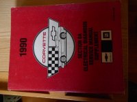 1990 Chevrolet Corvette service manual electrical