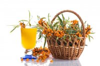 Duindoorns vitaminen C. rijke bessen lekker