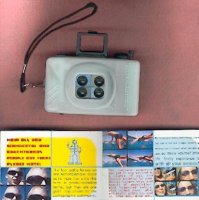 Actionsampler white : 4 lenzen lomografie-camera