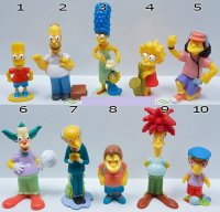 The Simpsons MPG TT-figuur volledige reeks