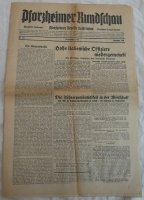 Krant / Zeitung, Pforzheimer Rundschau, Nr.158