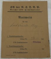 Ausweis / Persoonsbewijs / Pas, Reichs