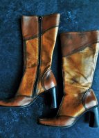 Vera Gomma vintage lederen kwaliteit laarzen