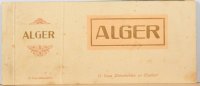 Boekje met prentbriefkaarten Alger