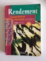 Rendement - M&O vwo studieboek 1