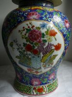 Prachtige grote Chinese Vazen met deksel