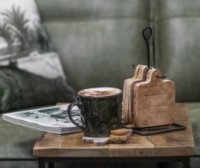 ONDERZETTERS-REKJE ~houten mini broodplankjes~ landelijk