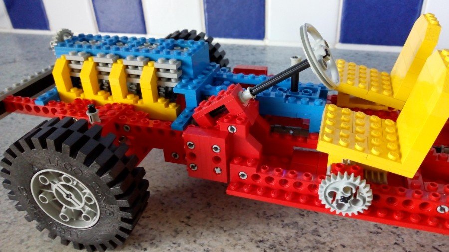 RARE ! Lego Technic – Voiture - 853 (modèle de 1977 !)